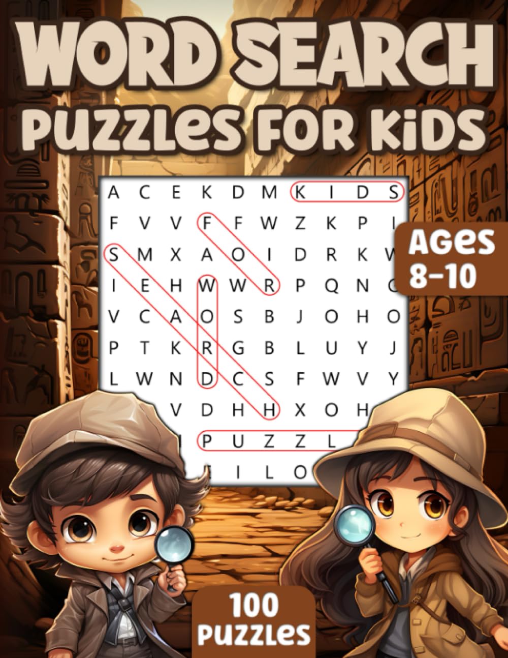 Kids Word Search Puzzles Ages 8-10: Educational Activities with 1000 ...