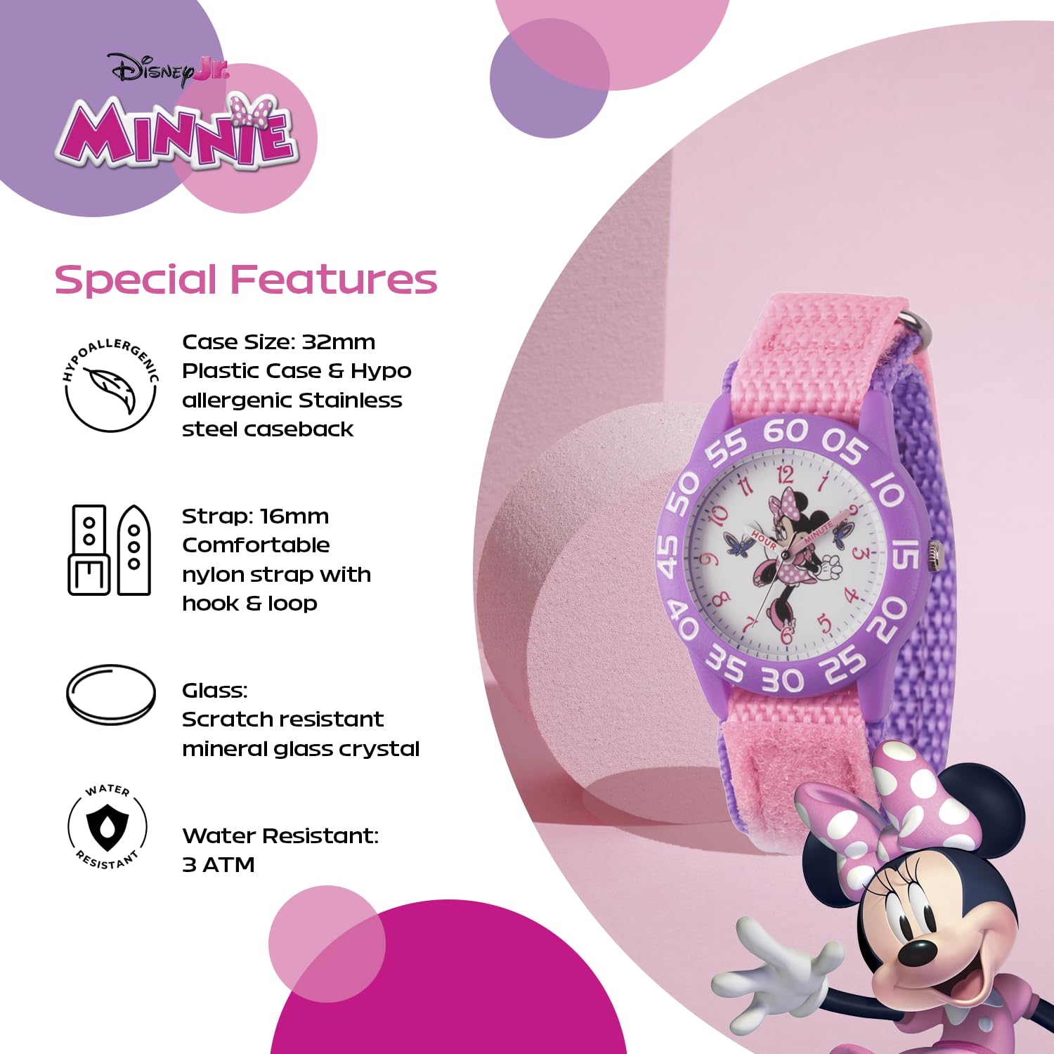 Disney Orologio WDS000499