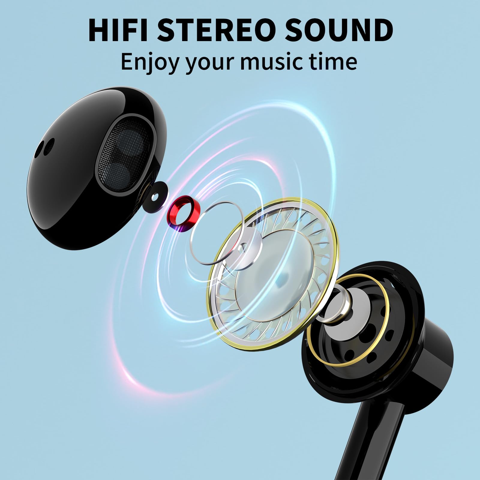 Cuffie PC con Cavo per Laptop,Leggere USB Auricolari con Microfono con Cancellazione del Rumore Funzione Silenziosa Controllo Audio,Magnetico Auricolare Gaming per Ufficio Trasmissione dal Vivo PS 4 5