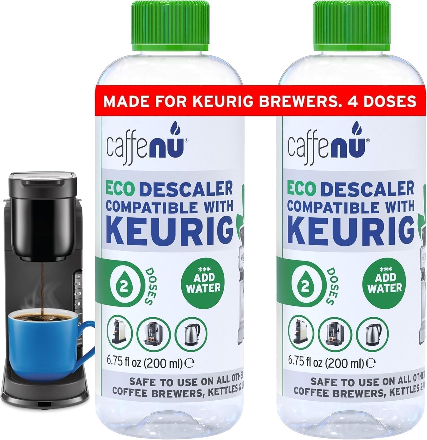 Amazon.com: Keurig Descaling Solution Brewer Cleaner, Includes 28 oz ...