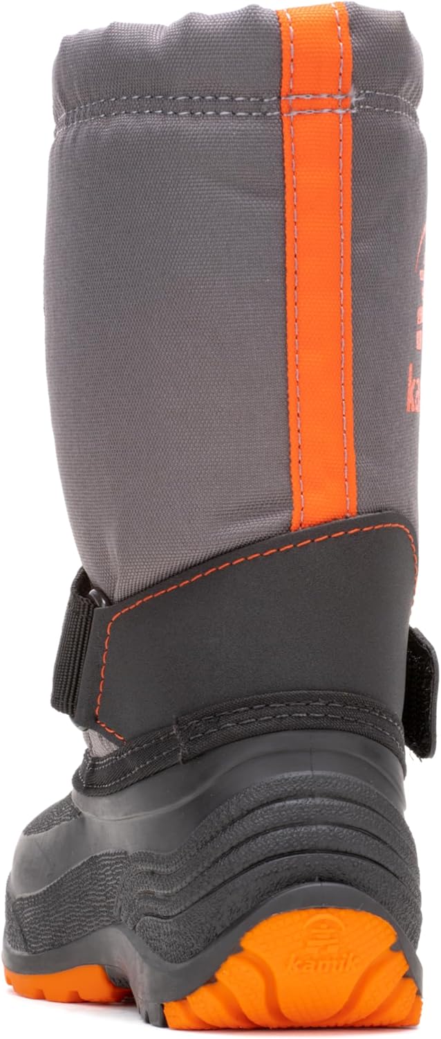 Kamik Rocket Kids Boots, Warm + Waterproof Insulated Snow Boots for Kids