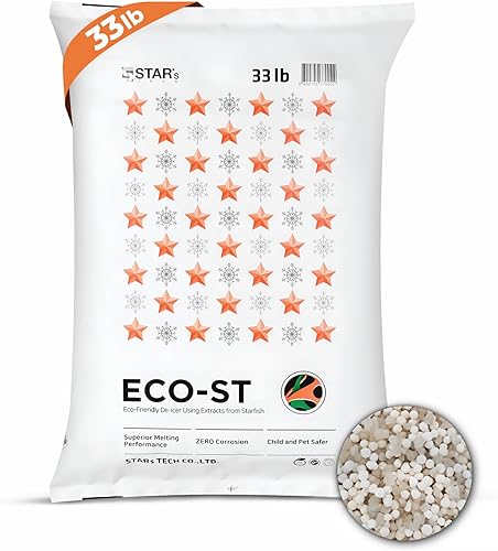 Miniatura 10 de Star'sTech ECO-ST - Derretimiento de hielo con extracto de estrella de mar, seguro para concreto, ecológico y seguro para mascotas, derretimiento de
