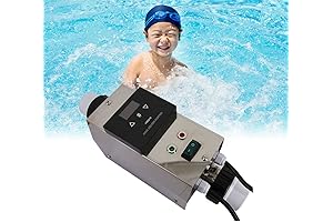 Electric Pool Heater 110v with Built-in Circulating Pump for Above Ground Pools