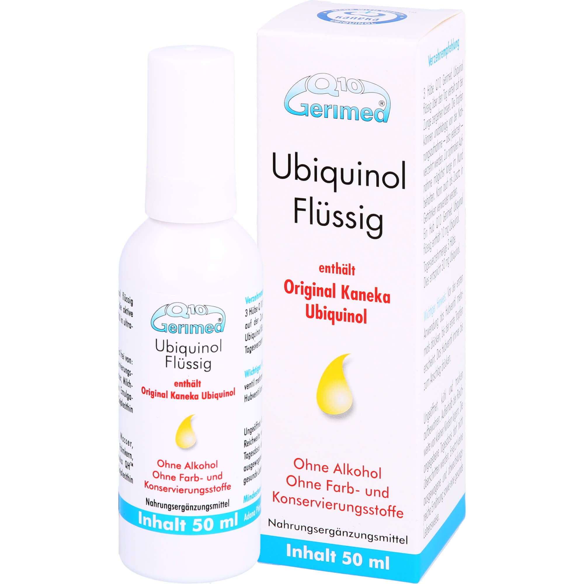 q10 gerimed ubiquinol flüssig 50 ml