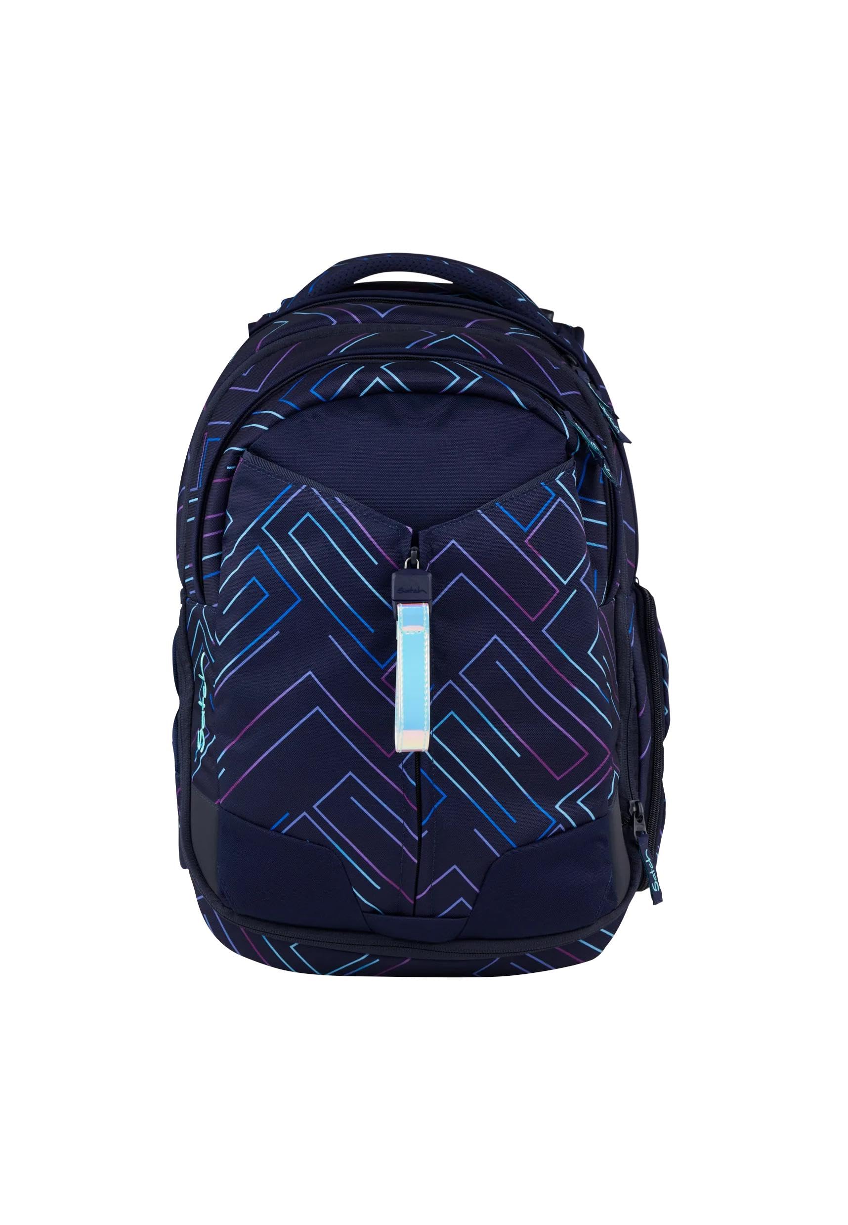 satch school backpack with laptop compartment Match Purple Laser dark blue — image 1