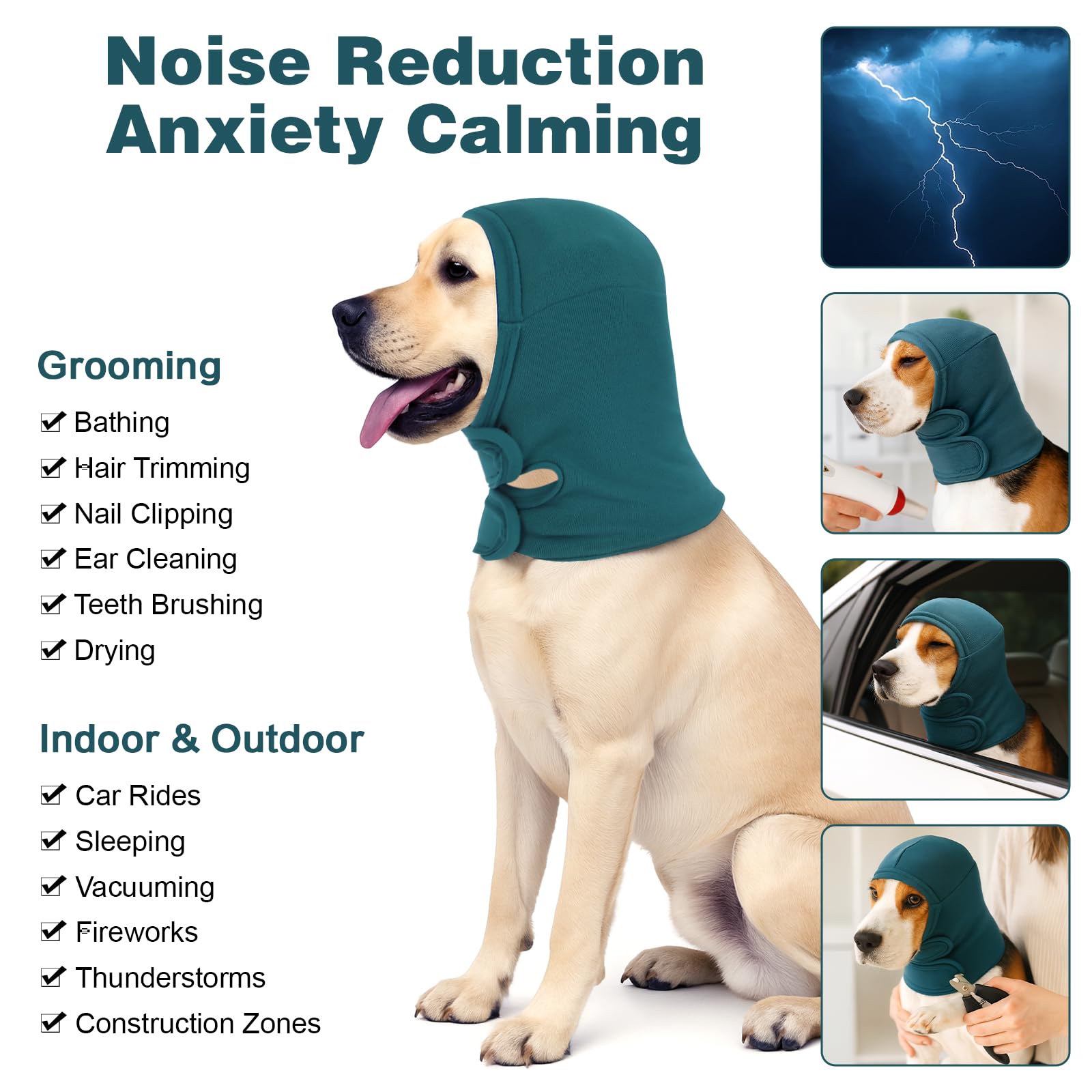 Yoolhamy Dog Snood Ear Protectors - Image 2