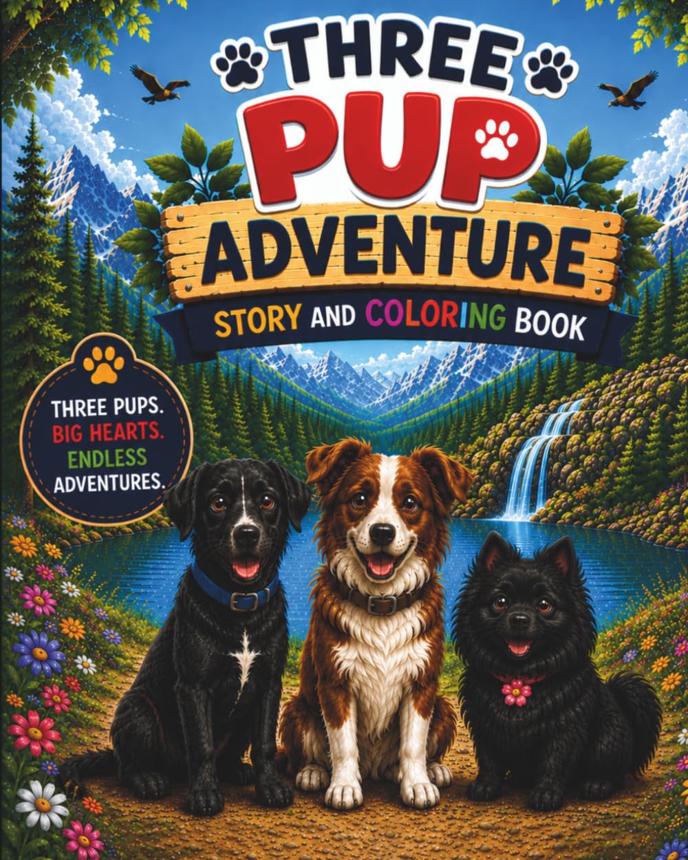 Three Pup Adventure