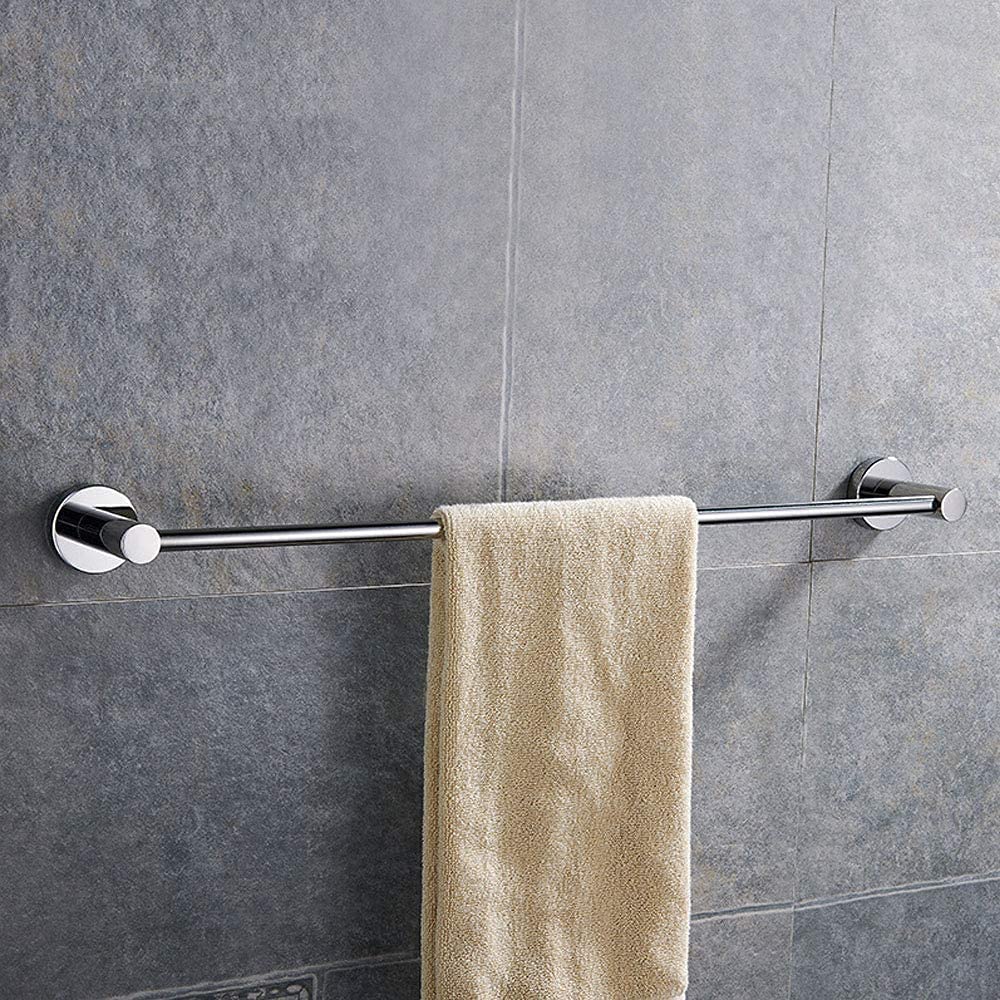 ISCBAFYX Toallero Perforación Toallero de Acero Inoxidable Acabado Pulido Toallero de baño con Tornillos de Pared Impermeables a Prueba de Herrumbre con toallero montado en la Pared para Bar Cocina