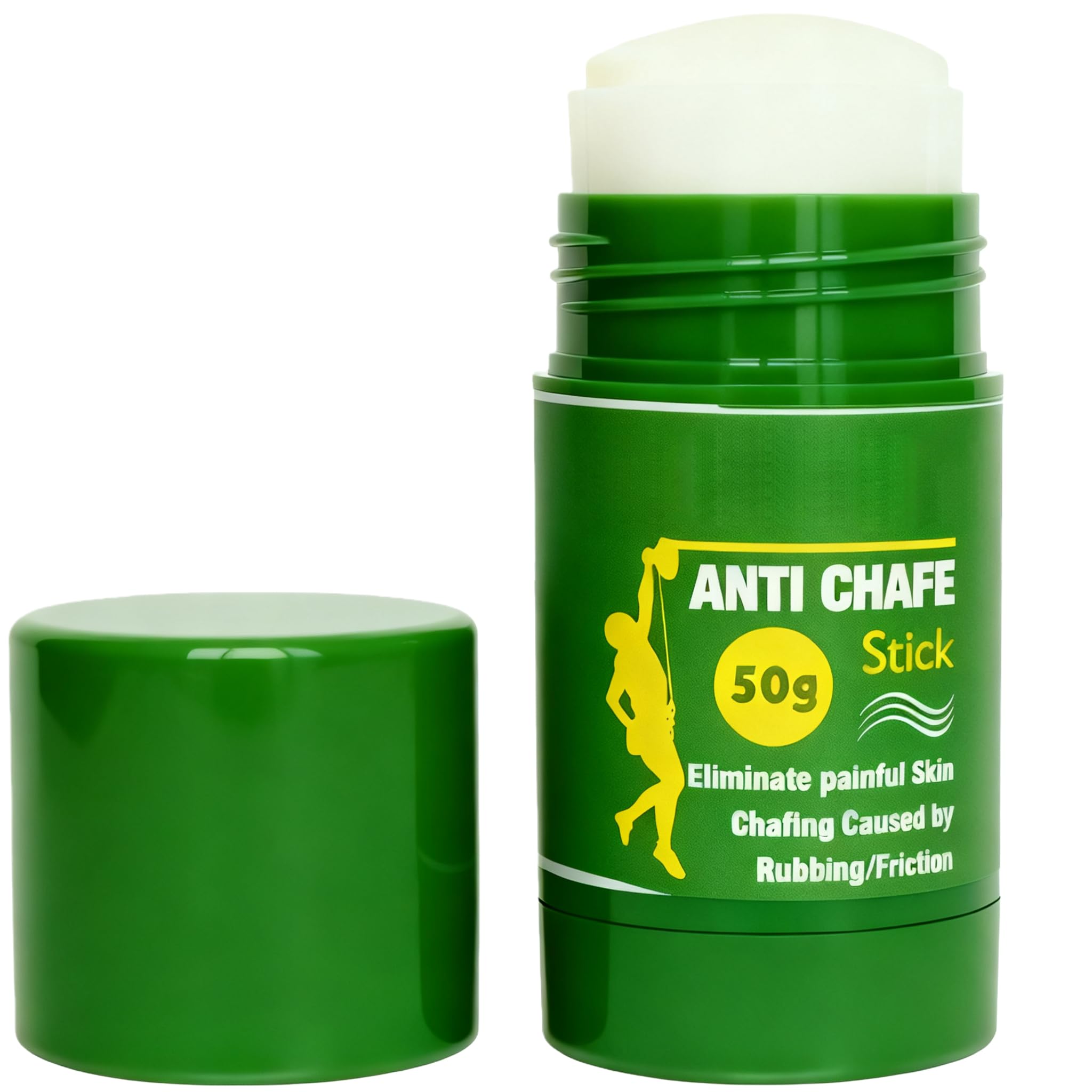 Anti Chafe Stick, All Natural Anti Chafing Balm for Men & Women | Sweatproof Chafing Prevention for Thighs & Skin, Athletes Runners Relief for Irritation, Chafing Prevention Balm