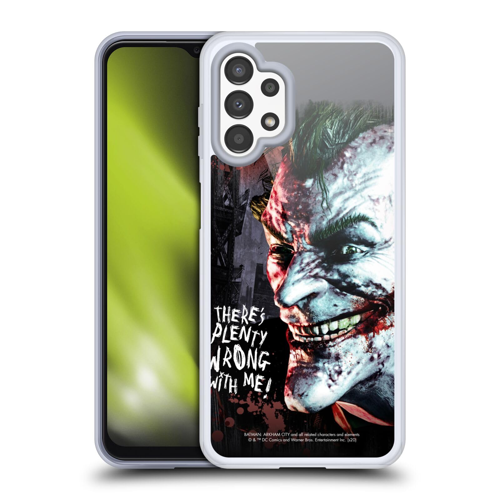 Funda de gel suave Joker Batman Arkham para Samsung Galaxy A13 7