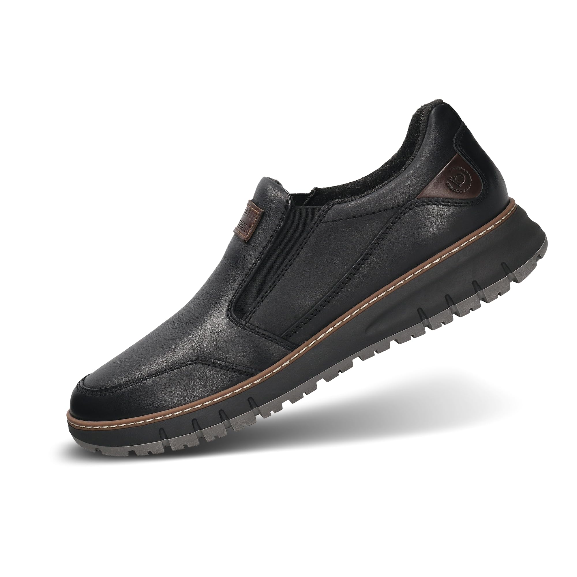 bugatti Men's 321-aop60 Loafer, Black, 12.5 UK