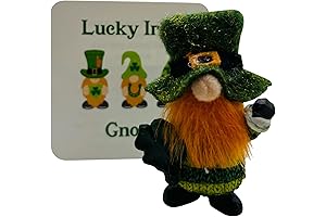 Mini Leprechaun Figurine Pocket Charm for Good Fortune