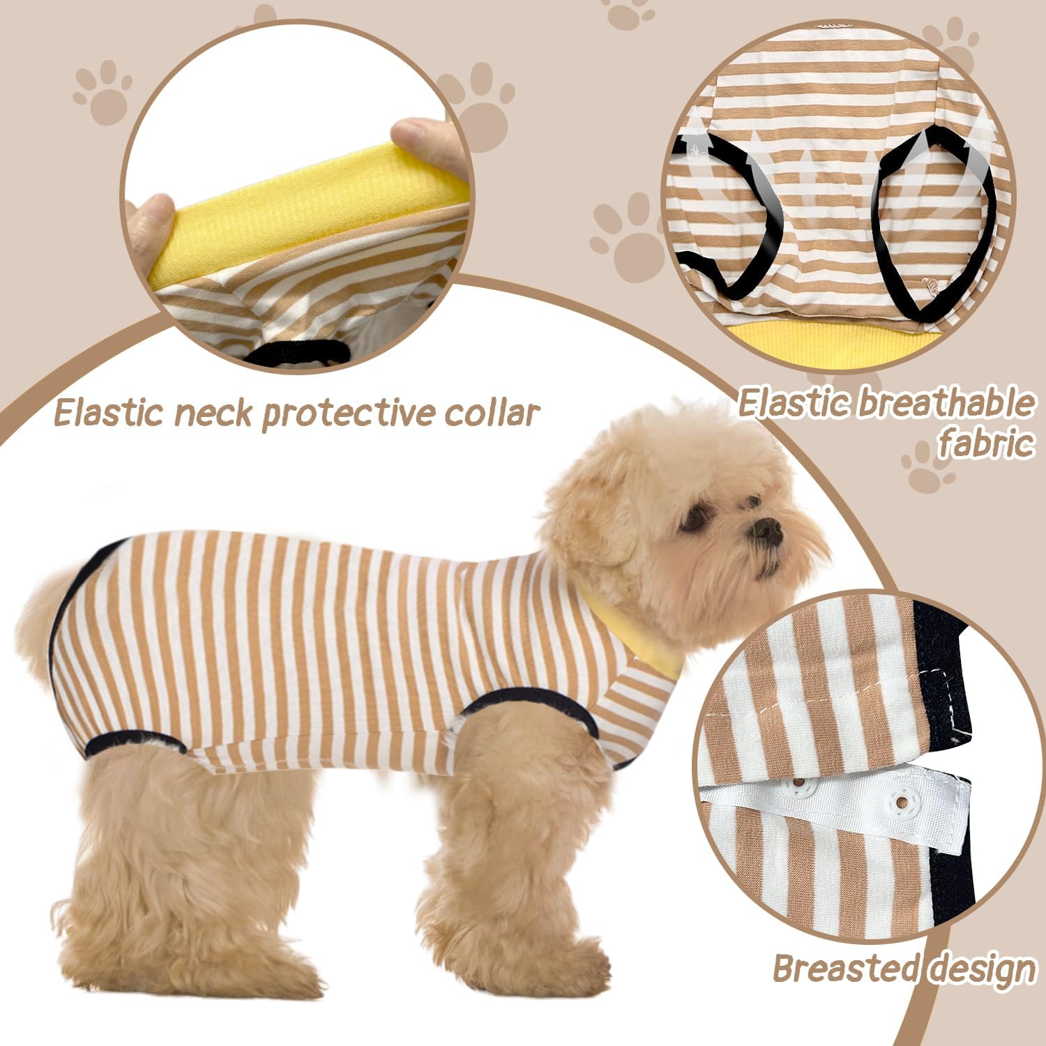 Post-Surgery Dog Recovery Bodysuit - Image 4