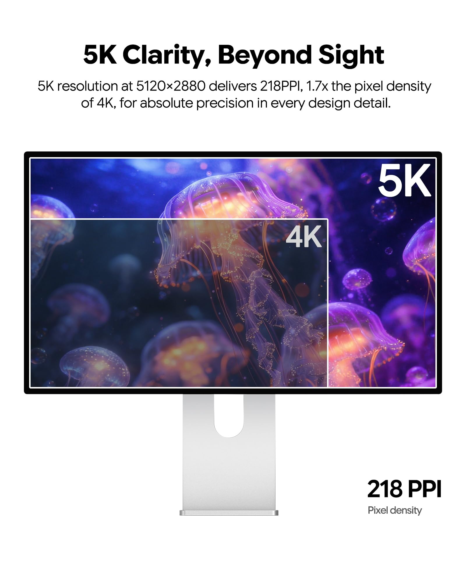 Amazon.co.jp: Kuycon G27P 27インチ FHD (5120×2880) 5Kモニター、HDR