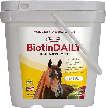 Durvet BIOTIN Daily 10 #، 10 جنيه 745801100282
