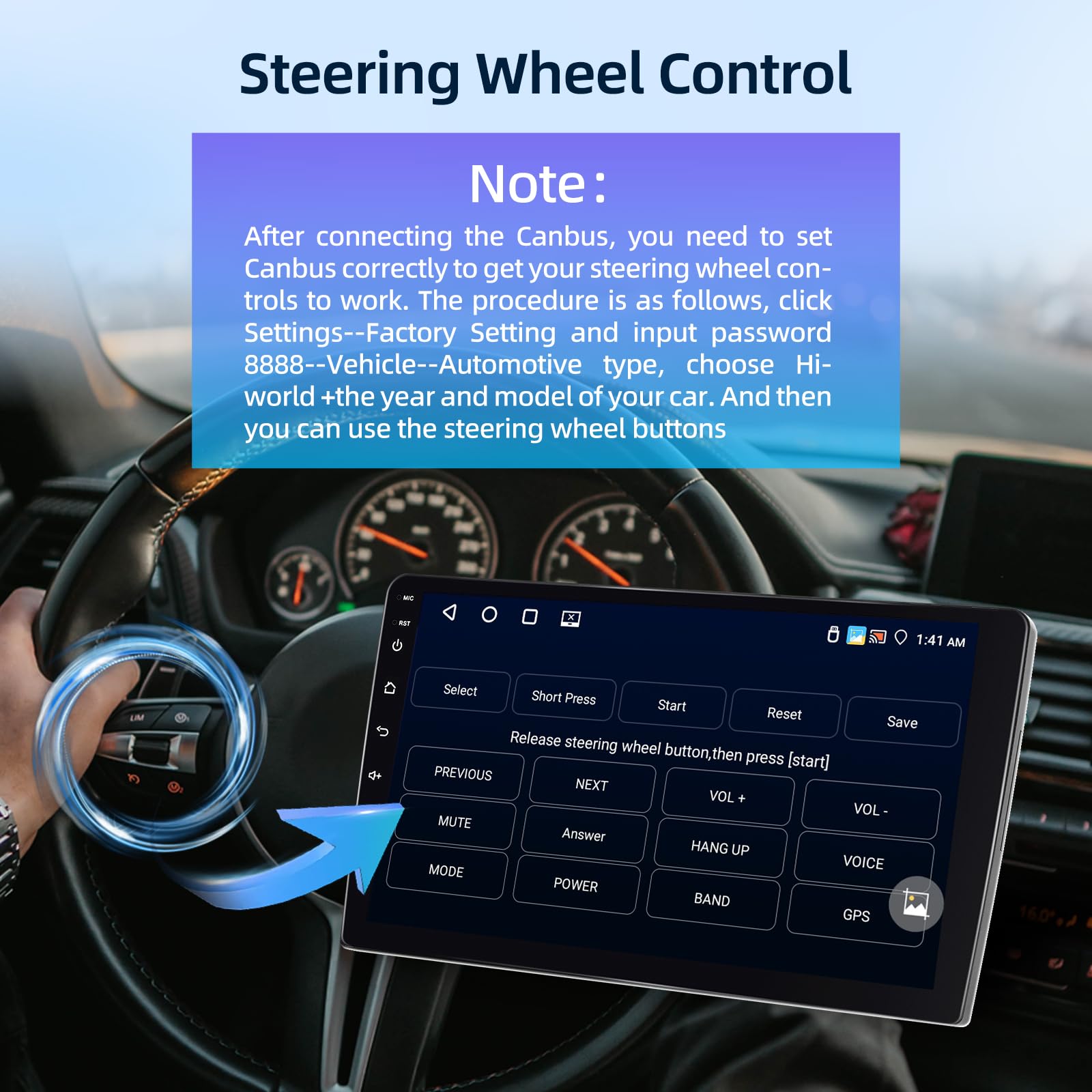 4G+64G Autoradio pour Volkswagen VW Golf 7 2012-2020+Carplay & Android Auto | Android Écran Tactile IPS 9 Pouces avec GPS, WiFi, 32EQ, Bluetooth 5.0, Radio FM/RDS, Carplay & Android Auto Sans Fil