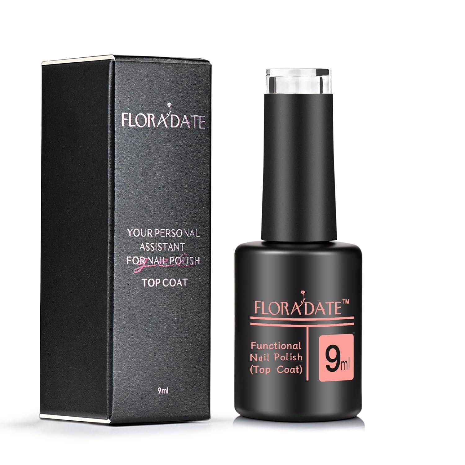 Gel Polish No Wipe Gel Top Coat Long Lasting 1Pcs 9ml