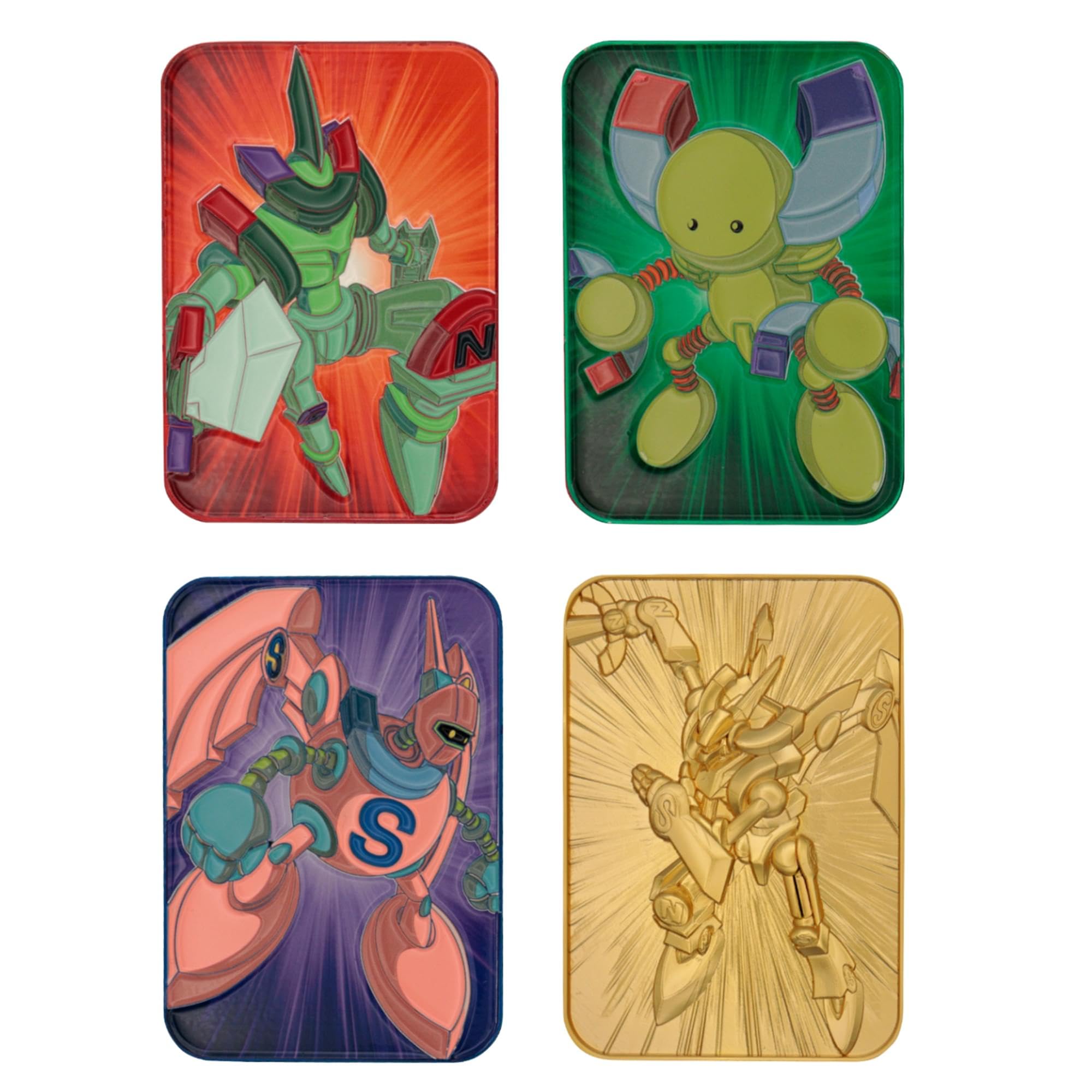 Yu-Gi-Oh! Limited Edition Magnet Warrior Ingot Set By Fanattik