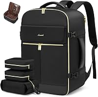 LOVEVOOK 40L Utazási Hátizsák Férfiaknak és Nőknek, Vízálló Laptop Hátizsák 17 Colos, Repülőgépes Kézipoggyász 1