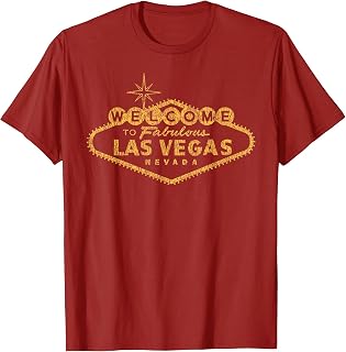 Welcome to Las Vegas Nevada Distressed Sign Souvenir T Shirt T-Shirt