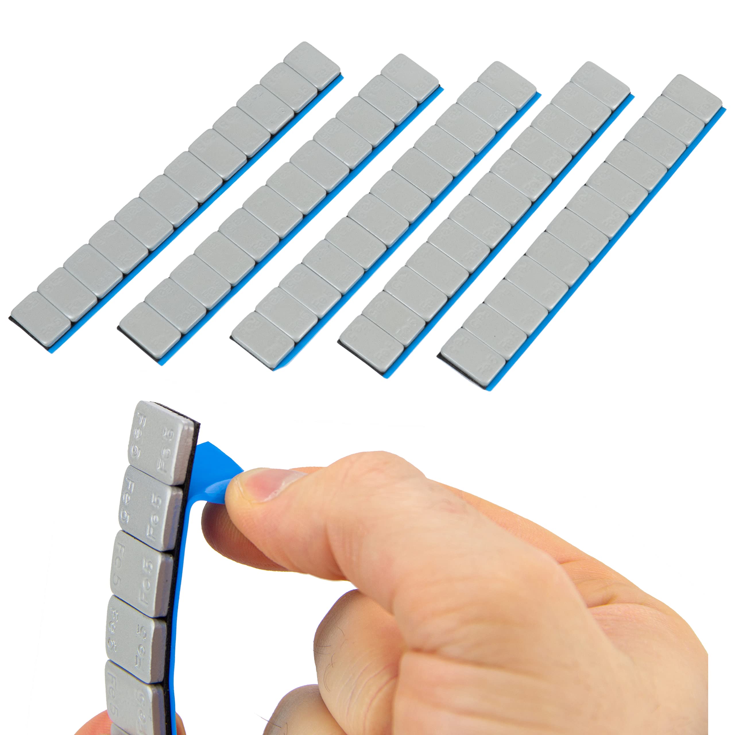 Miche Zero Point Adesivo Bilanciamento Ruota Nero 6 G. MICHE