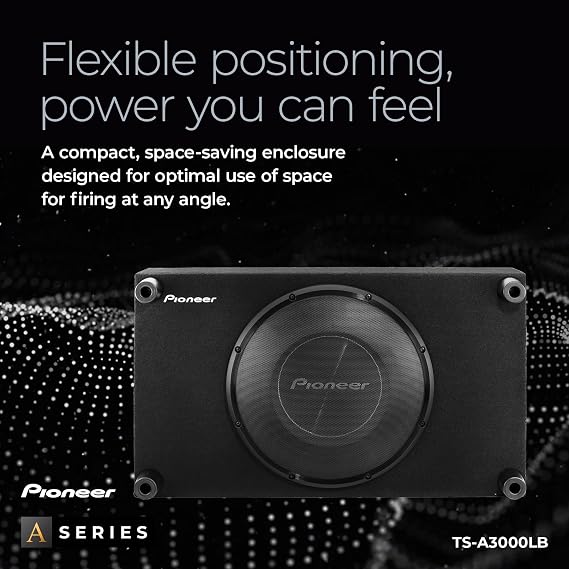 PIONEER A-Series TS-A3000LB Pre-Loaded Shallow-Mount 12 Sub 1500W Max