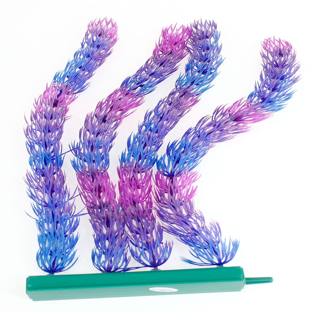 Fishtank Ornement Air Stone Base Fuchsia Blue Vivid Underwater Plant 9.4 Collections de la Maison