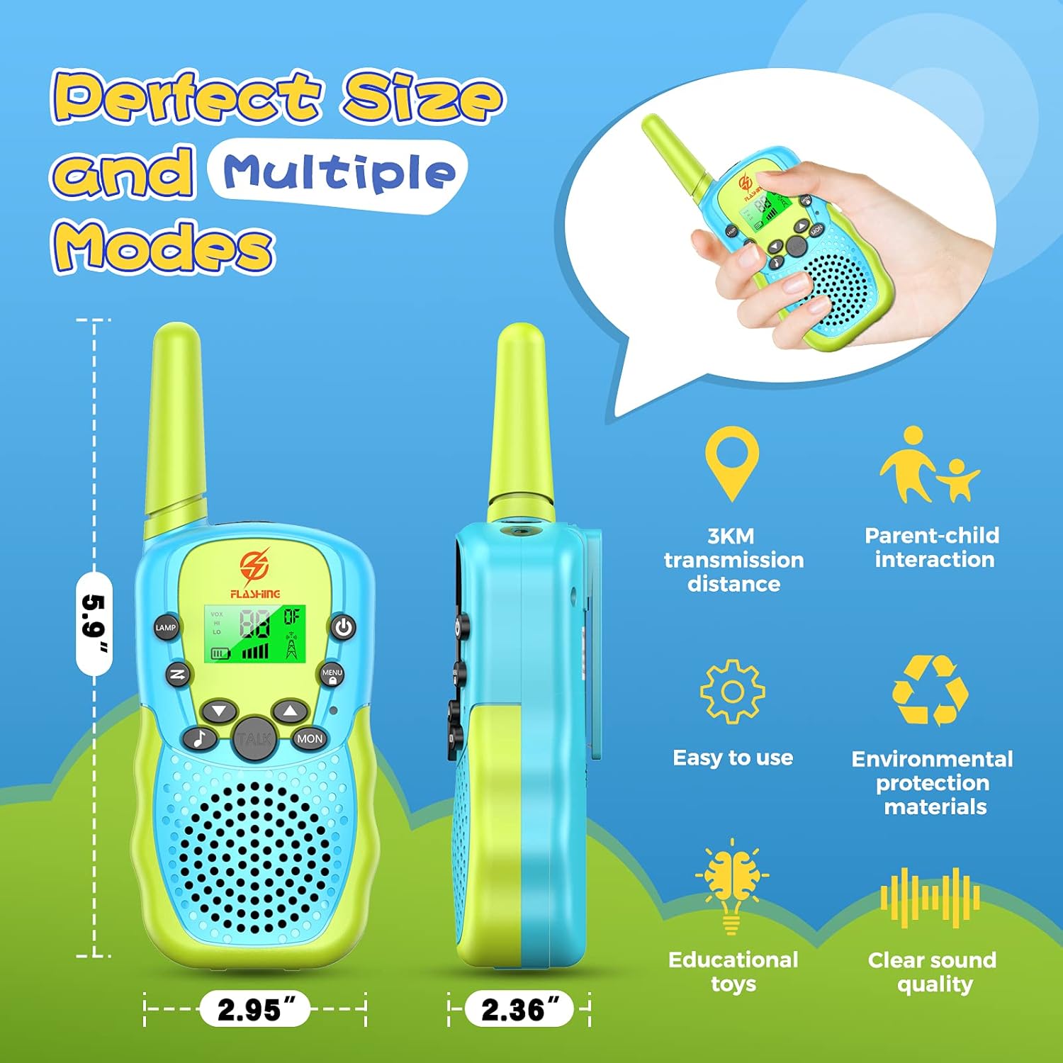 Gifts for 312 Year Old Boys Girls, Kids Walkie Talkies Toys for 311 Year Old Boys Girls Toys