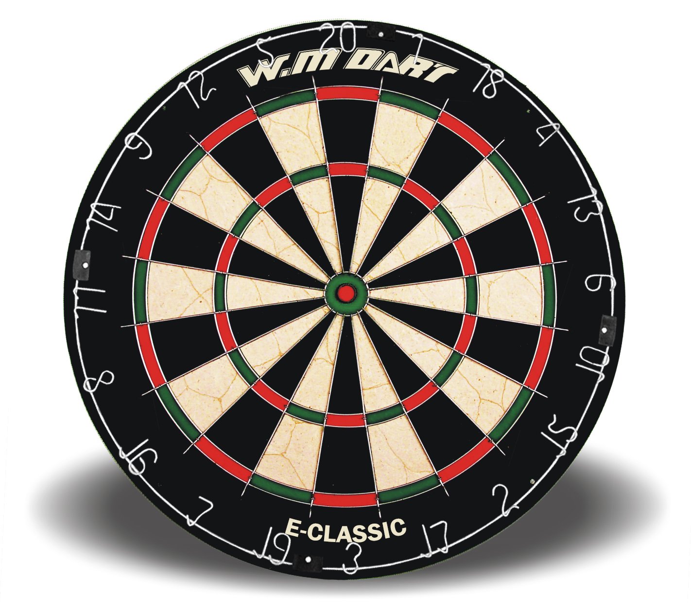 Winmax Unisex Adult'S WMG08009 Classical Dartboard Set, Black