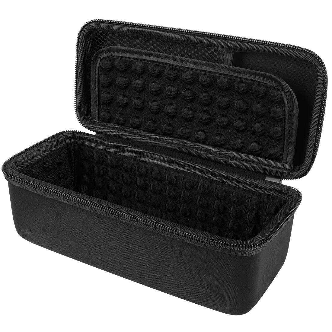 Linkidea Speaker Carrying Case Compatible with Bose Soundlink Mini 1 & 2 (I and II Gen) Case, Protective Hard Shell Travel Bag with Cable Charger Storage (Black)