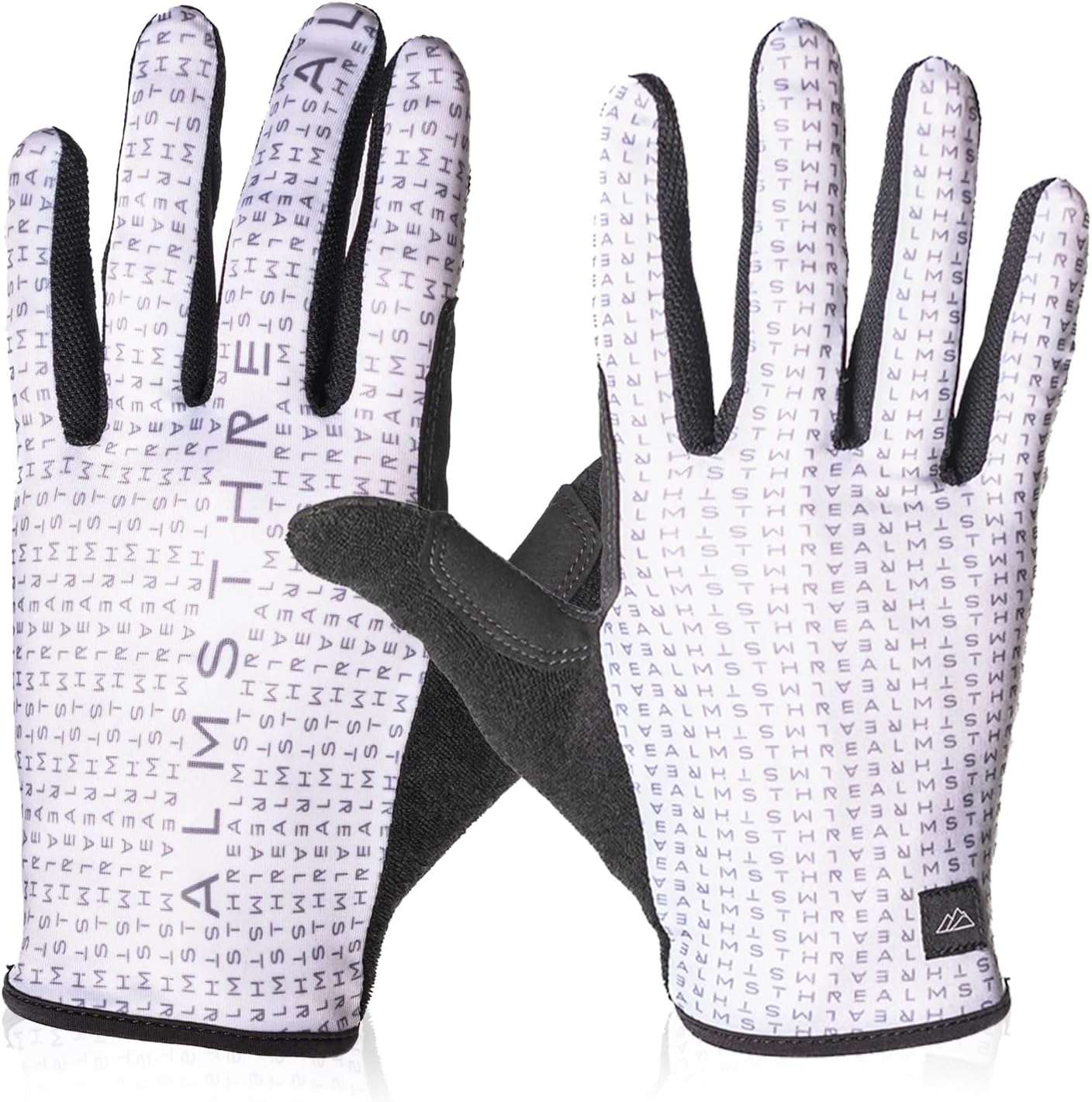 ALMSTHRE Padded Full Finger Cycling Glove | Lightweight & Breathable 4-Way Stretch | Reinforced Palm with 3mm Gel Padding | Designed for Road, Gravel & MTB Adventures