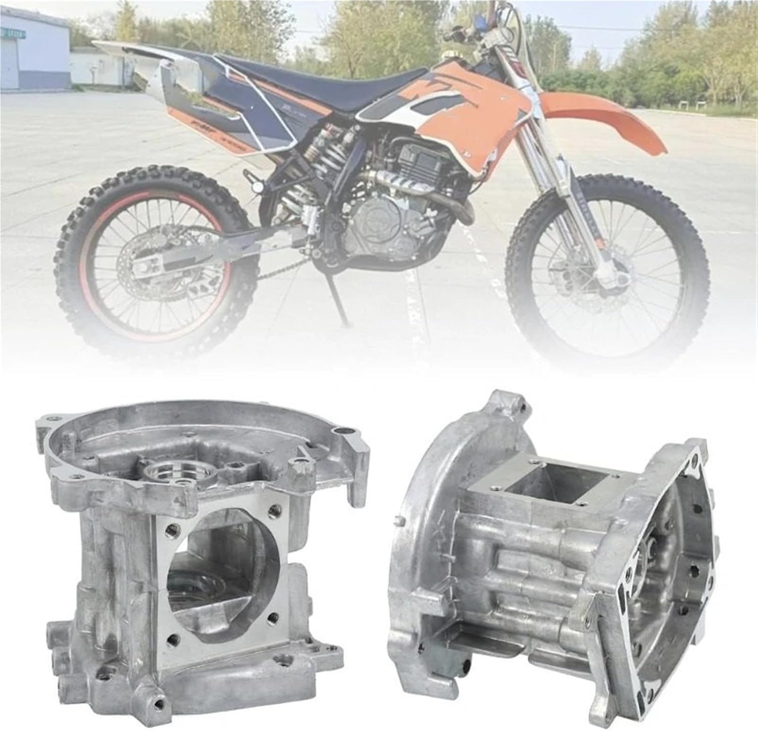47CC 2ストロークエンジンダートバイクオートバイユニバーサルクランクケースブロックシリンダーに適合