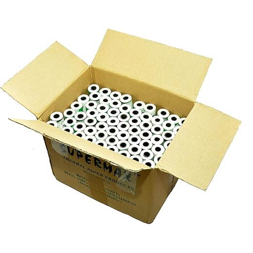 SUPERMAX Thermal Paper Roll 2 inch - Pack of 30