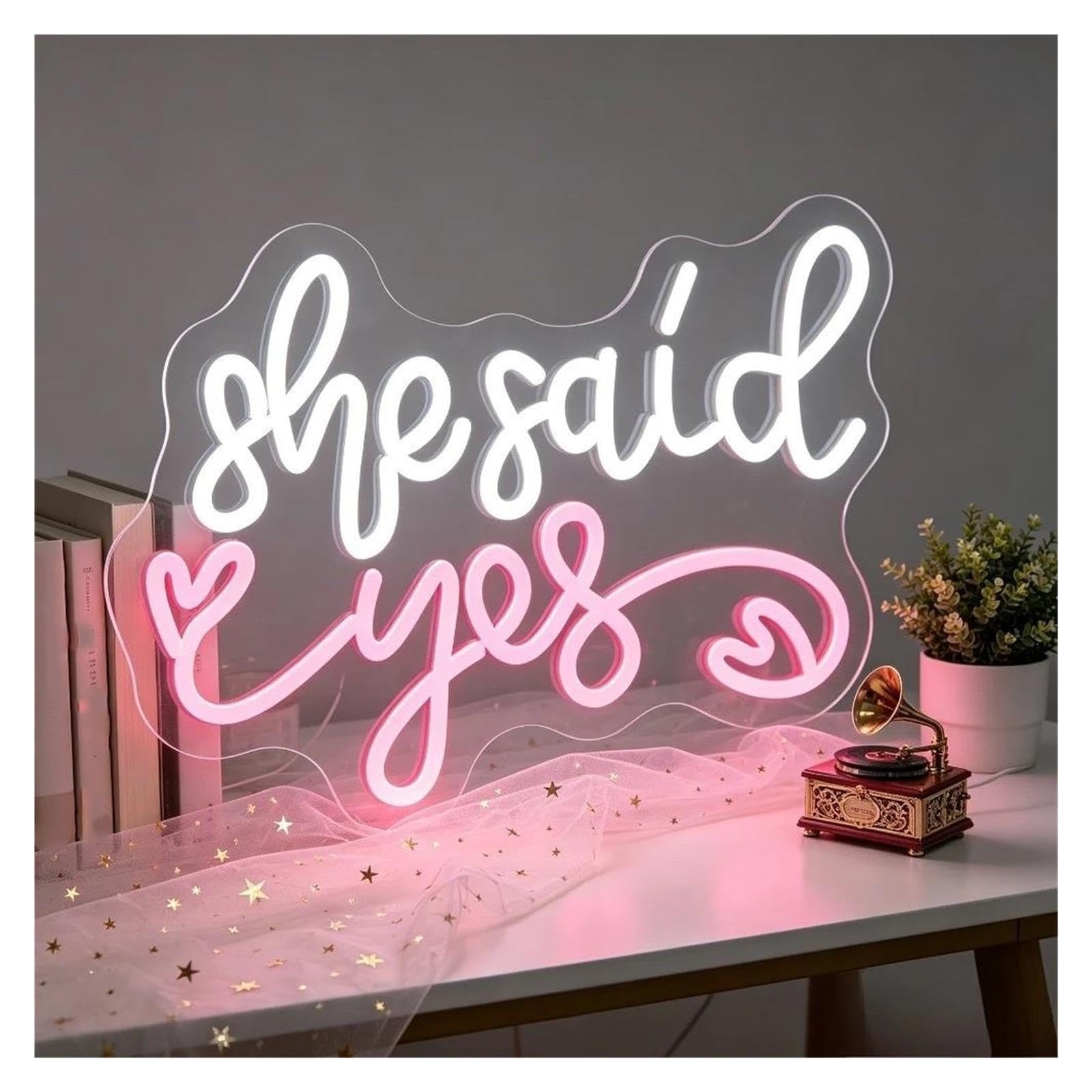 Insegna al Neon Insegna Al Neon She Said Yes