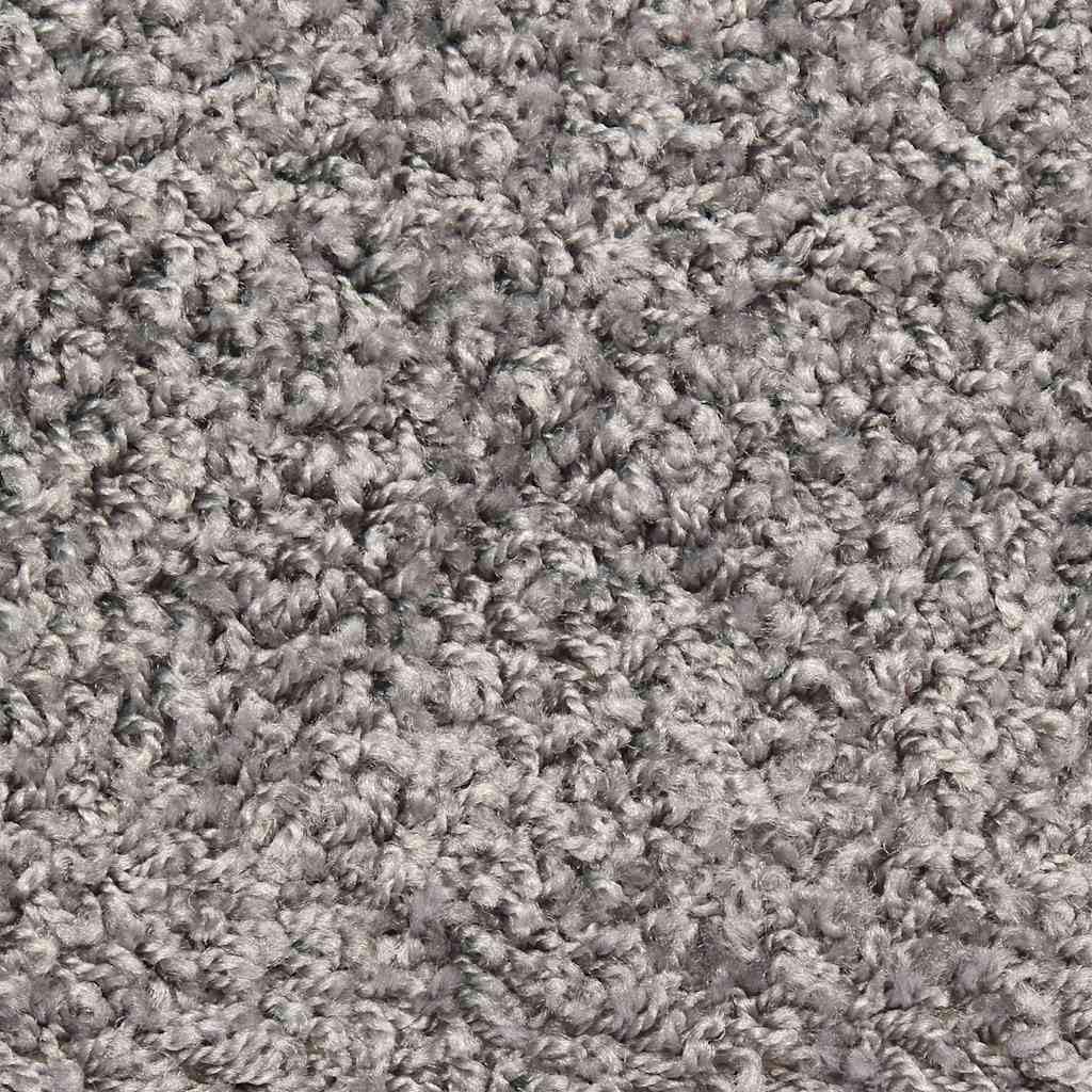 Stufenmatten 30 STK. Grau halbrund 56x17x3 cm aus getuftetem PP mit doppelseitigem Klebeband, rutschfest, selbstklebend, pflegeleicht für Holztreppe, Treppenschoner