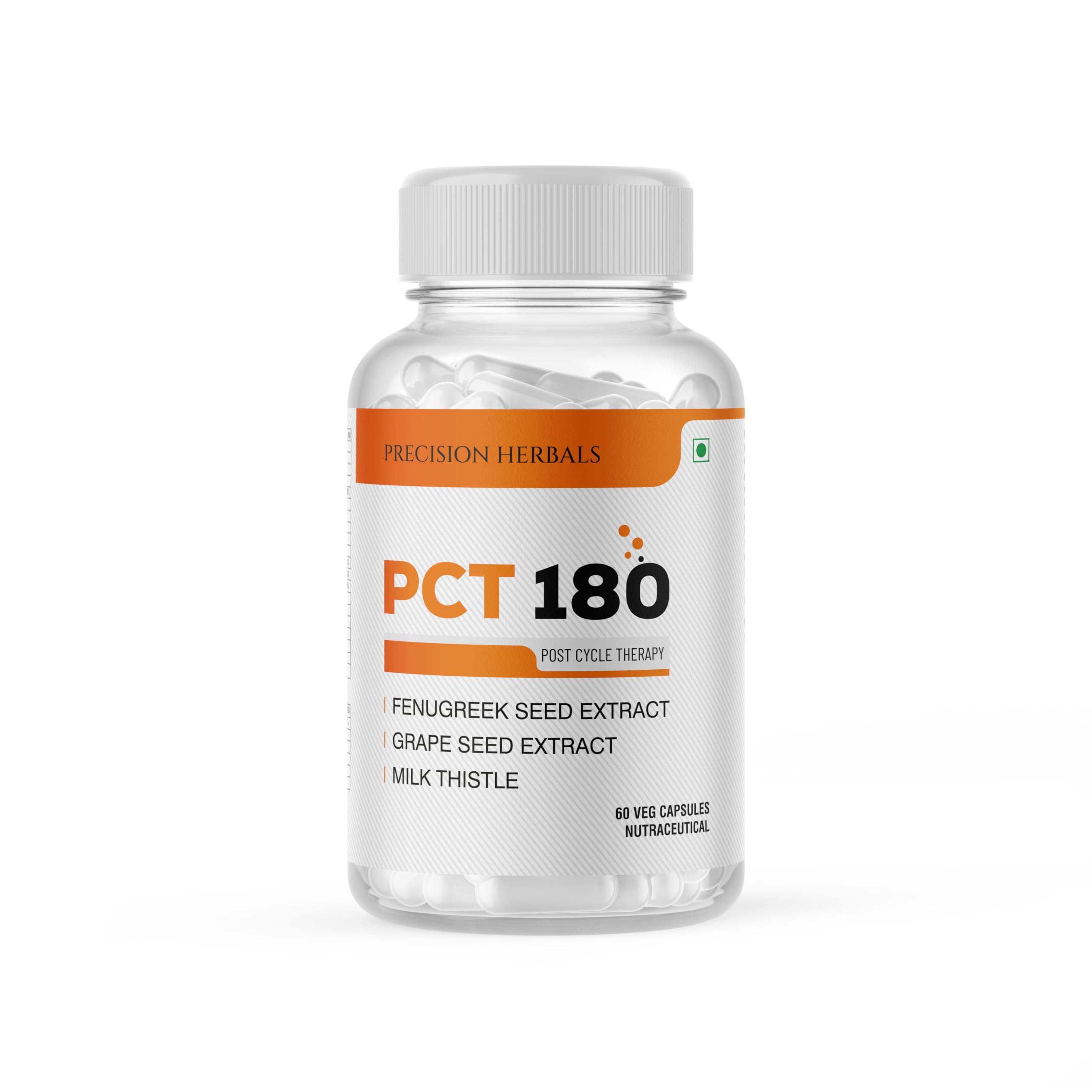 Precision Herbals PCT 180 | Post Cycle Therapy for men | Protects Heart | Improve Joint Health | Liver Detox | Control Estrogen Level | Testosterone Boost | 60 Vegetarian Capsules (B0DDPLT58D) Amazon Price History, Amazon Price Tracker