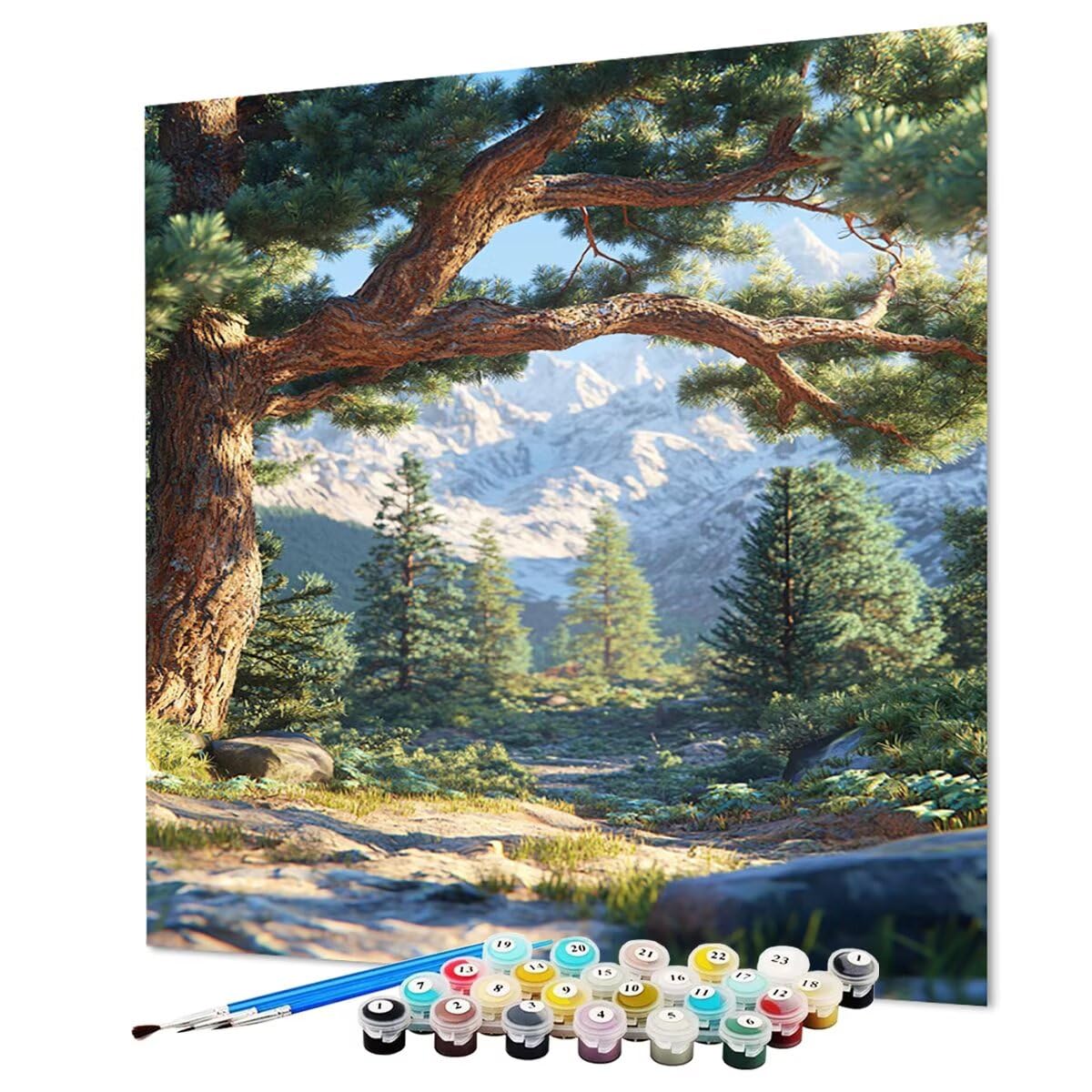 チューリップ ペイント バイ ナンバーズ キット大人用 初心者 Paint by Numbers 植物 DIY 数字油絵 100x2 植物 ペイント  バイ ナンバーズ キット大人用 初心者 Paint by Numbers 花 DIY 数字油絵 100x200cm 植物 ペイント バイ ナンバーズ  キット大人用 初心者 数字油絵 木 ペイントバイナンバー 手芸キット 風景 DIY Paint by Numbers 80x110 CM 数字でペイント手