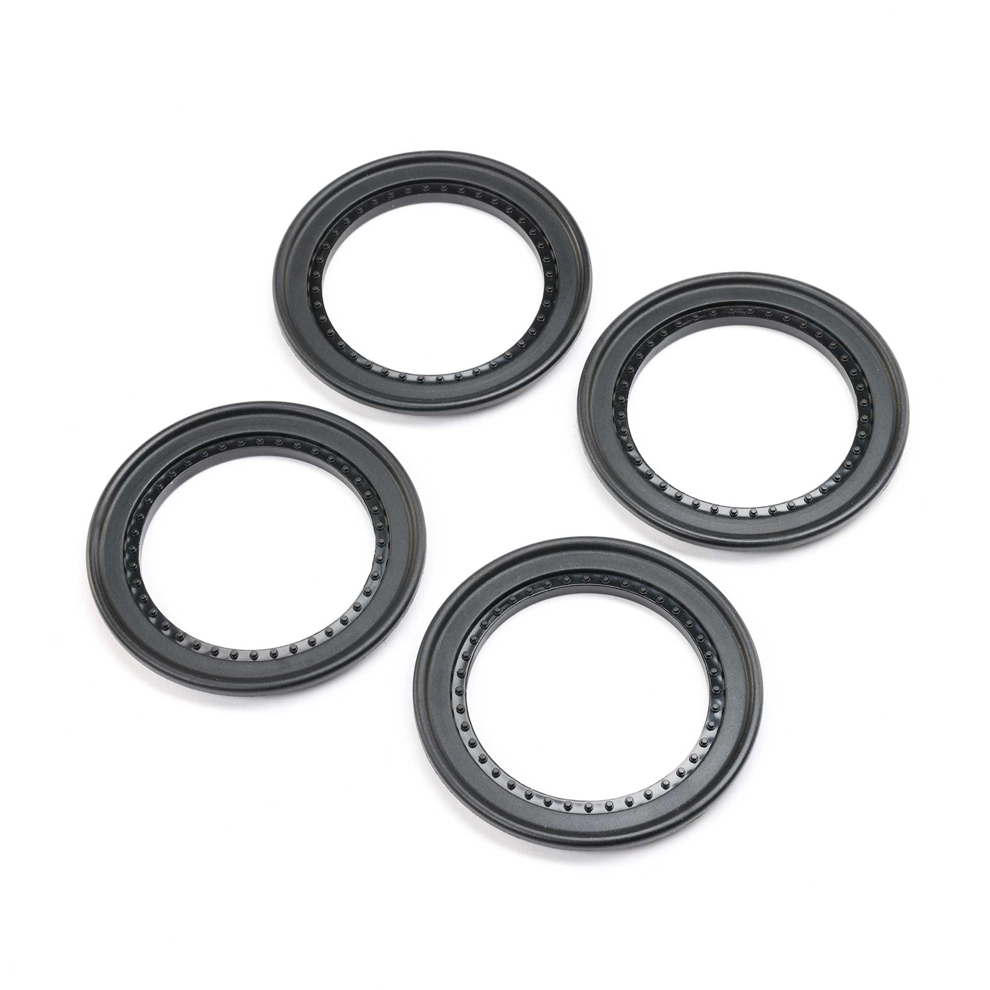 Losi Beadlock Rings Snap in Black 4 LMT 2.0 LOS-1822