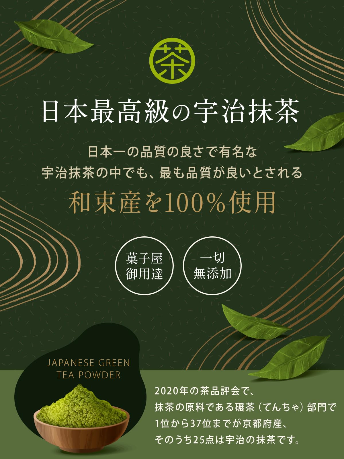 Amazon | 職人が使う 宇治抹茶パウダー［ 最高級抹茶 宇治 和束