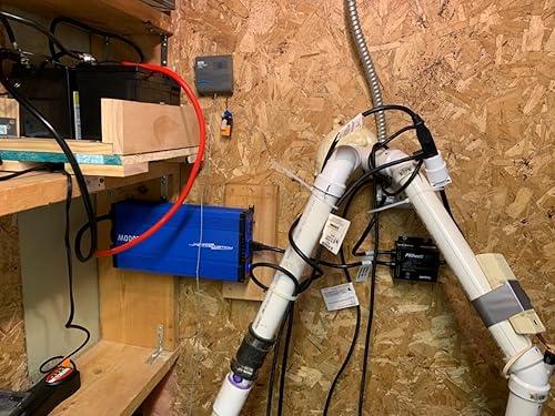 Miniatura 7 de Inversor de corriente de 3000 vatios, convertidor de 12 V CC a 120 V CA para RV, camión, inversor fuera de la red, inversor de automóvil fácil de