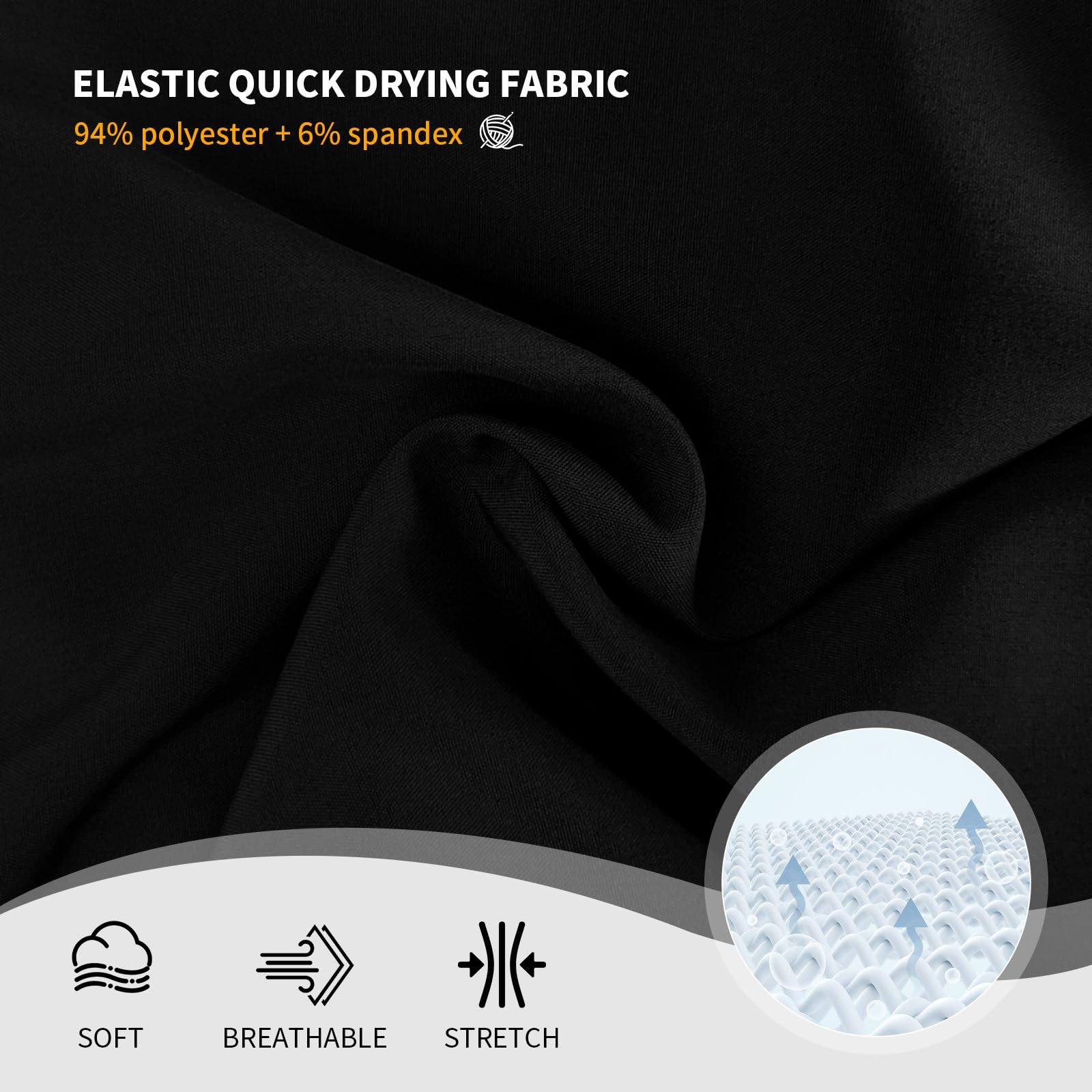 niaahinn Scrub for Women Set Collar Neck Scrub Top & Cargo Pants, 4-Way Stretch, Yogga Waistband (Black,S)