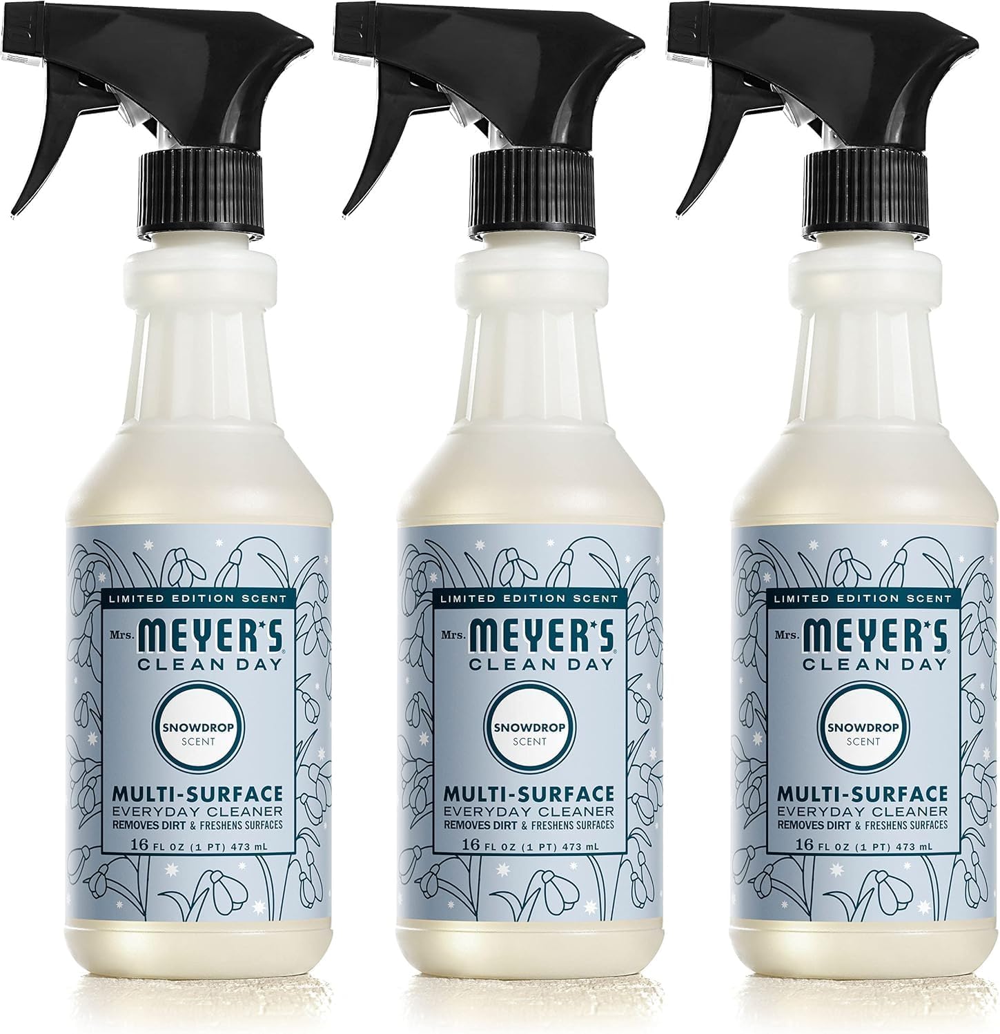 Amazon.com: MRS. MEYER'S CLEAN DAY Multi-Surface Cleaner, Snow