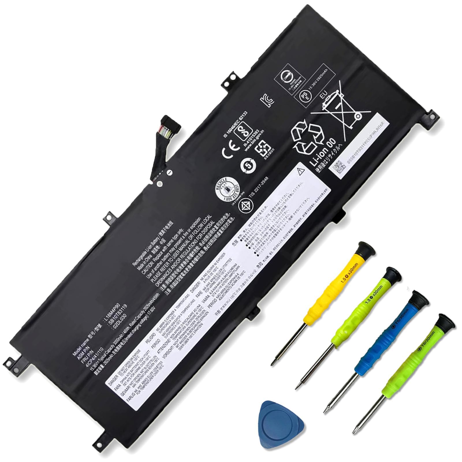 Amazon.com: SUNNEAR L18M4P90 L18C4P90 Laptop Battery Compatible