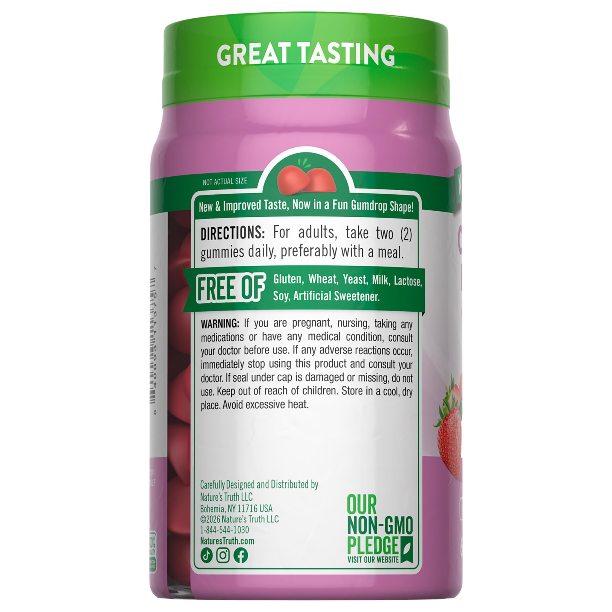 Nature's Truth Collagen Peptide Gummies for Women | 60 Count — Amazon image 7