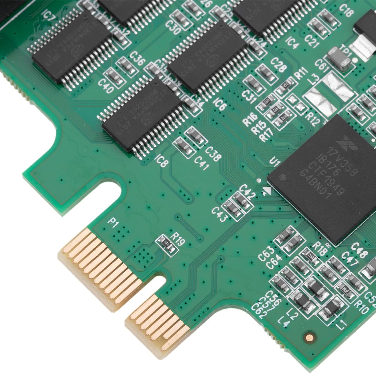 BeMatik - PCI-Express Card Series 16C950 (8S 8xDB9 Cable)