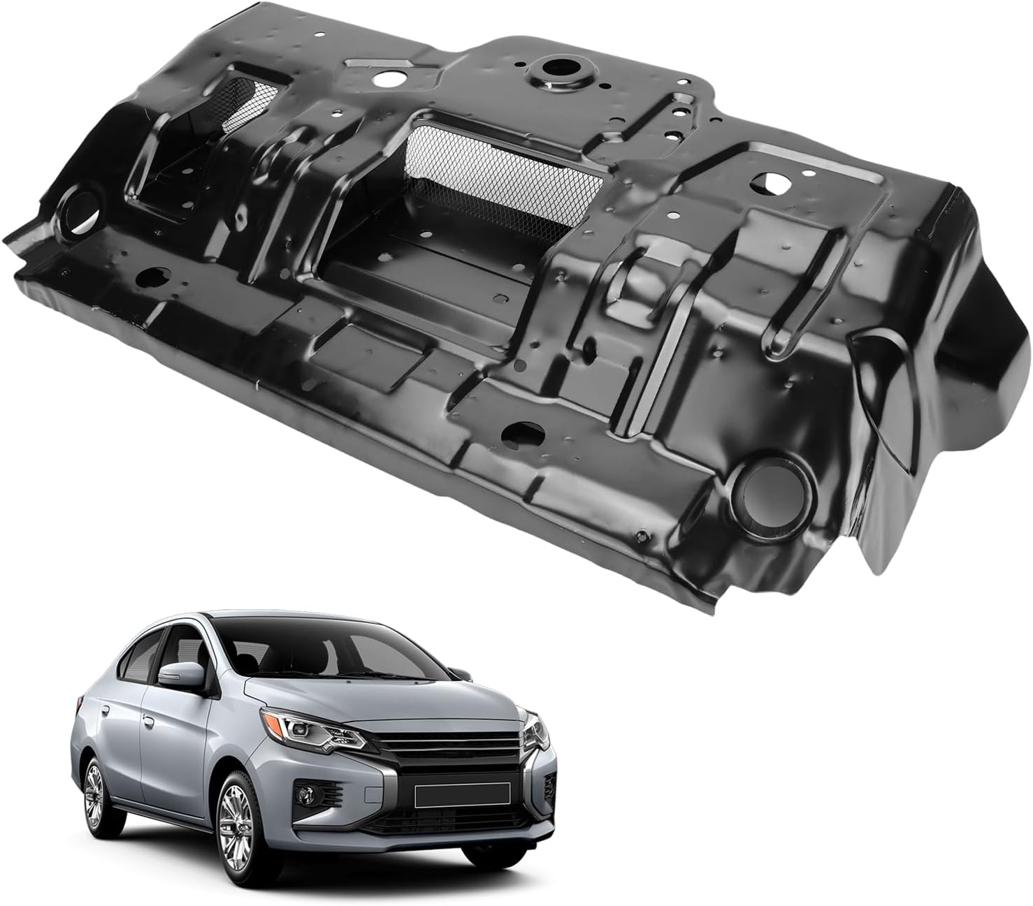 Front Engine Splash Shield Guard Under Car Shield Cover Compatible for Toyota 4Runner 2010-2023,for FJ Cruiser 2009-2014 Engine Splash Shield Cover Replaces 51405-60210 51405 60210 5140560210