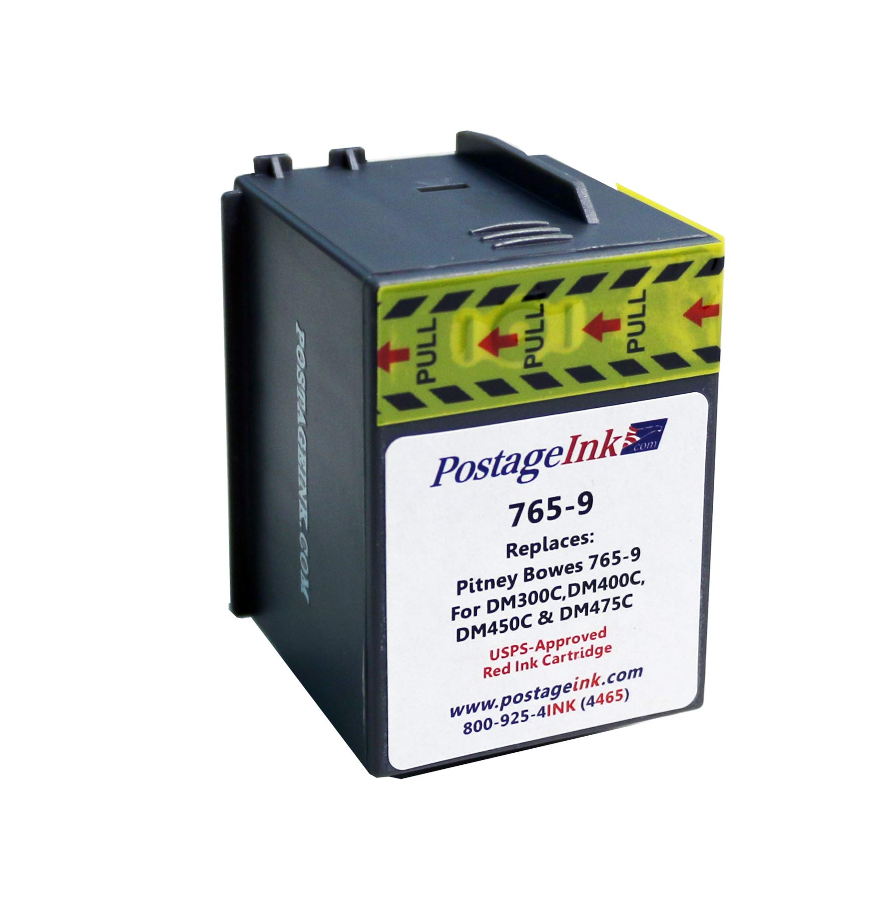 Compatible 765-9 Ink Cartridge Replacement for SendPro C Auto, DM300, and DM400 Postage Meters