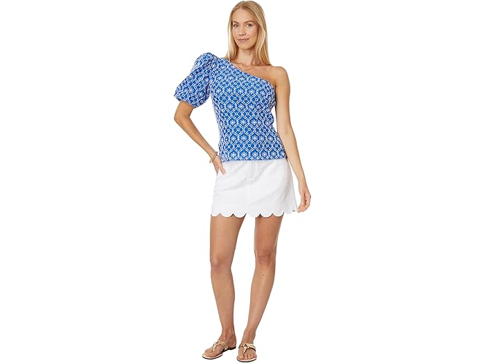 Delilah One Shoulder Eyelet - Image 1