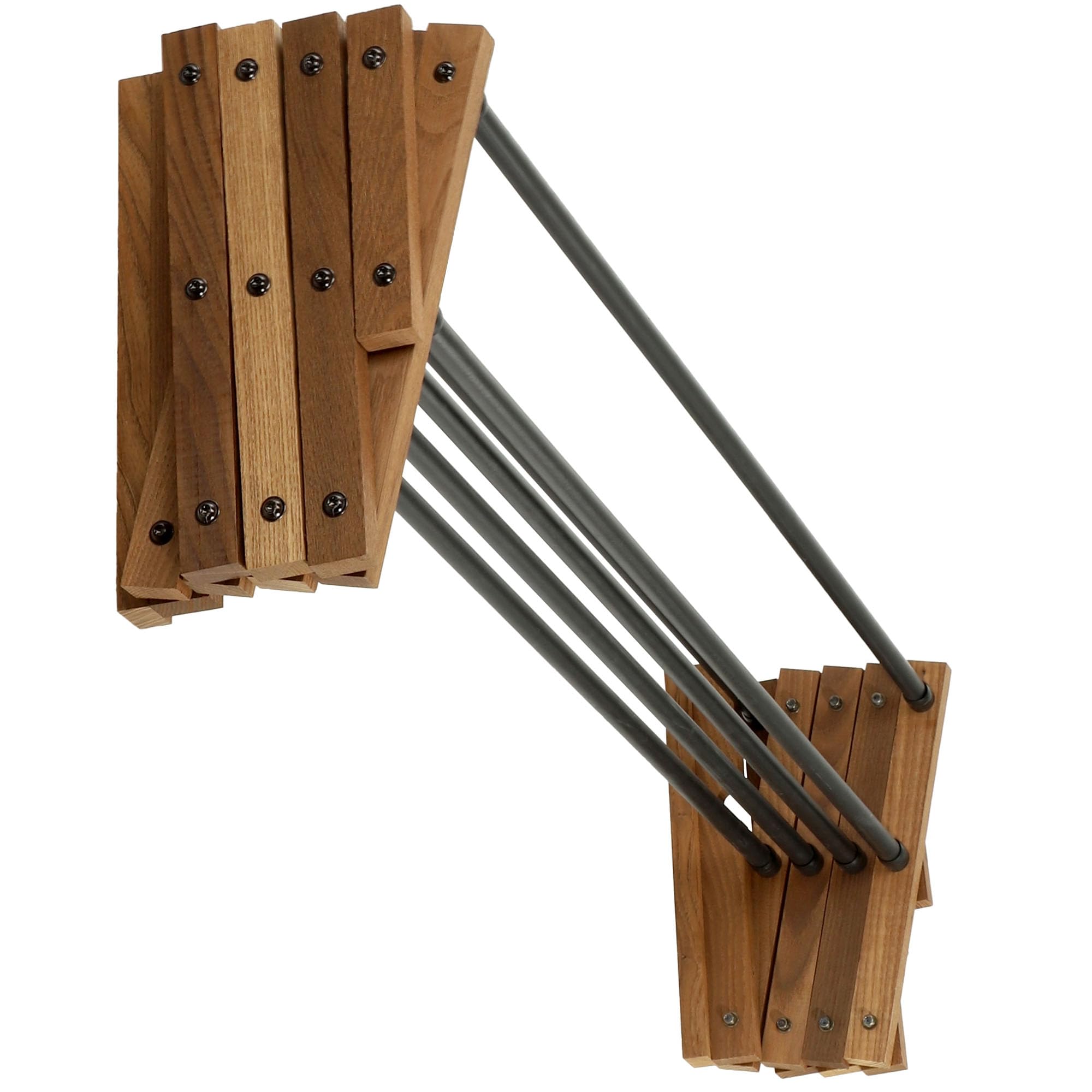 KADAX Tendedero Plegable de Pie Extensible, Acordeón (Pared de 63,5 x 85 cm)