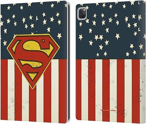 Miniatura 19 de Head Case Designs Funda de piel con licencia oficial de Superman DC Comics Classic Logos compatible con Apple iPad 9.7 2017 / iPad 9.7 2018